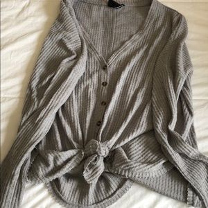 URBAN OUTFITTERS WAFFLE top